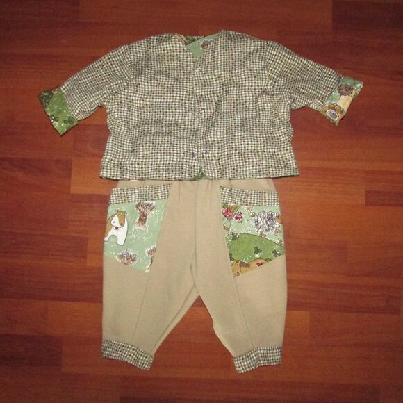 Farm Themed Pants and Jacket Set - NEW - Picture 12 of 12